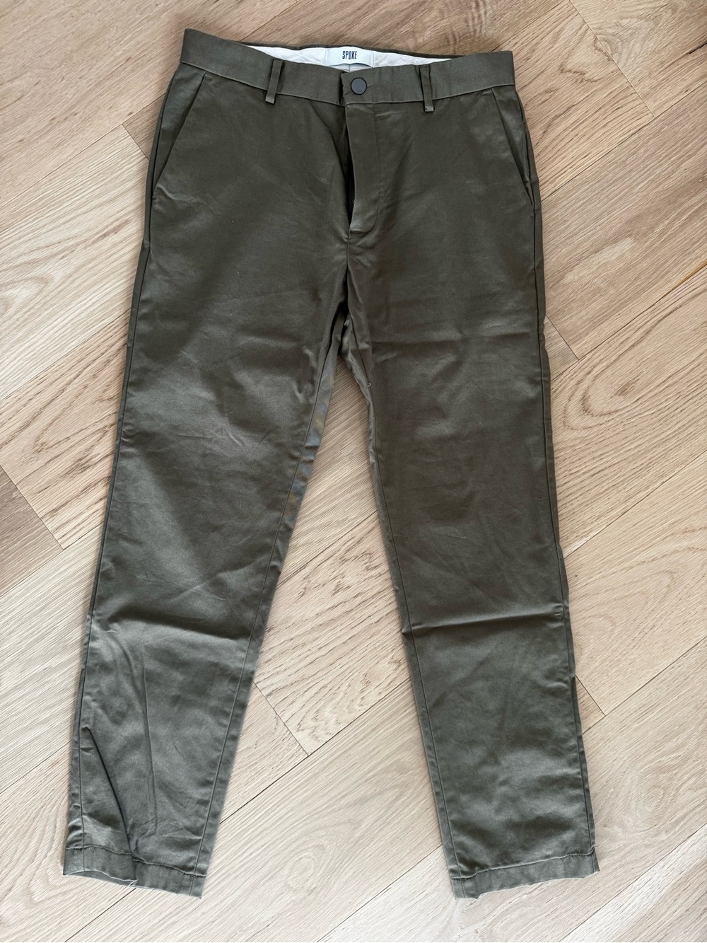 Spoke Chino Pants Olive Green